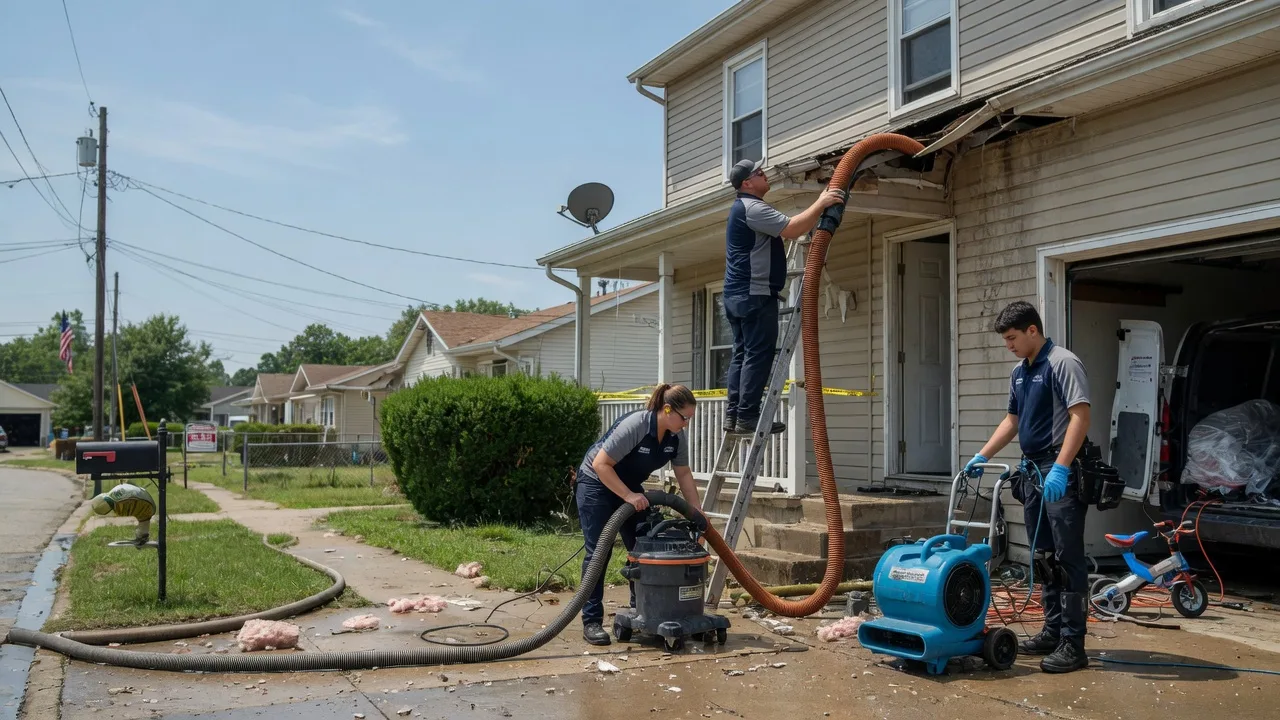 Water Damage Restoration in Delavan, IL near me